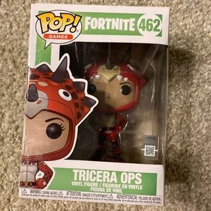 Tricera ops fortnite funko pop head